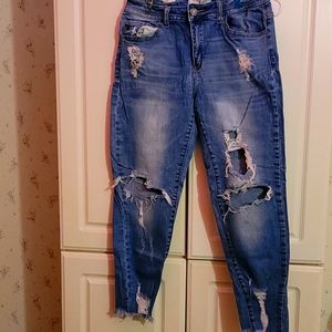 Kancan distressed jeans